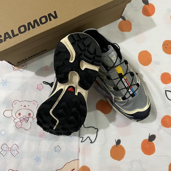 Salomon XT-6 Blue/Gray Sneakers - Picture 7 of 7